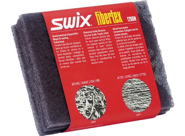 Swix T266N Fibertex violet, Med.coarse Slipeprodukt for å friske opp sålen 